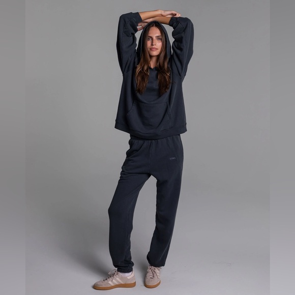 LDMA HERITAGE HOODIE IN VINTAGE BLACK, XS - Picture 3 of 3